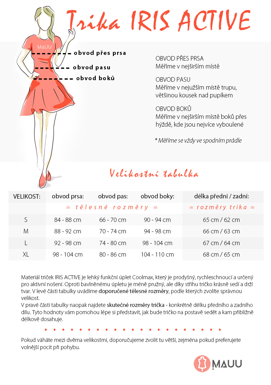 Velikostní-tabulka-trika-IRIS-ACTIVE